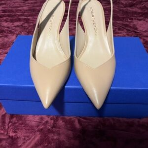 Stuart Weitzman Eva 75 sling back pumps NWT size 7